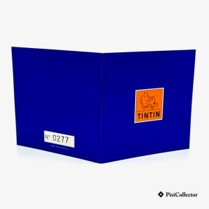 Certificat d’authenticité Pixi figurine Tintin Demande Permis de chasse (réf. 46251)