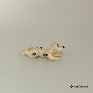 Pixi figurine Tintin en métal Milou (réf. 2501) – vue de face