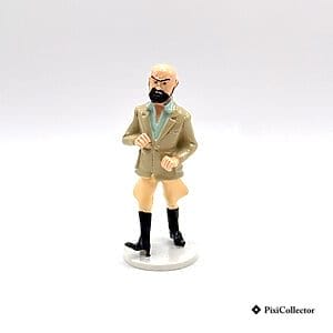 Figurine Pixi Tintin Carte de Vœux 1972 en métal « Docteur Muller » (réf. 11/46535) – vue de face