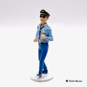 Figurine Pixi Tintin Carte de Vœux 1972 en métal « Hans Boehm » (réf. 12/46539) – vue de face