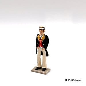 Figurine Pixi mini en métal «Corto Maltese» (réf. 2112) – vue de face