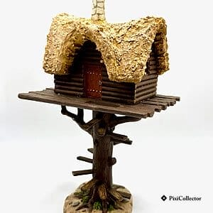 Figurine Pixi Astérix en métal « Maison d'Assurancetourix » (réf. 33004) – vue de face