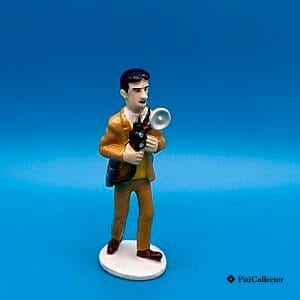 Figurine Pixi Tintin Carte de Vœux 1972 en métal « Gino » (réf. 5/46500) – vue de face