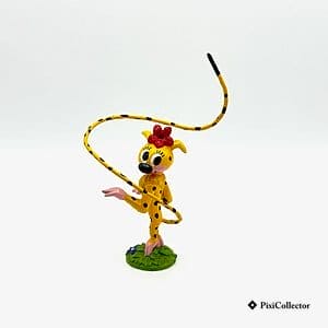 Figurine Pixi Marsupilami en métal « La Marsupilamie » (réf. 4637), vue de face