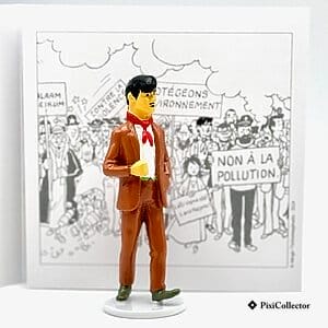 Figurine Pixi Tintin en métal « Mateo » (réf. 13/46543), vue de face