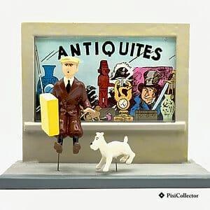 Figurine Pixi Tintin «Tintin vitrine» (réf. 46935) – vue de face