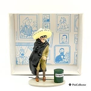 Figurine Pixi Tintin «Caporal Diaz et le baril de dynamite» (réf. 4570) – vue de face